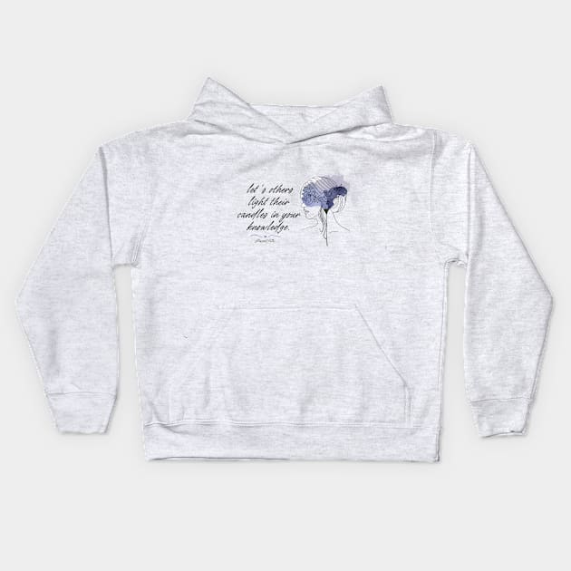 Inspire Inclusion Kids Hoodie by ArtaMeybodi